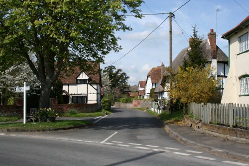 The village centre in West Hagbourne (1)