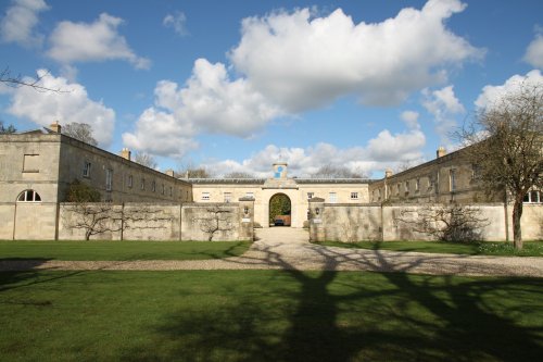 The former stable block and courtyard, Bletchingdon Park