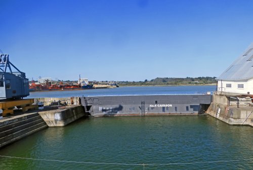 Dry Dock No. 4 at Chatham Historic Dockyard