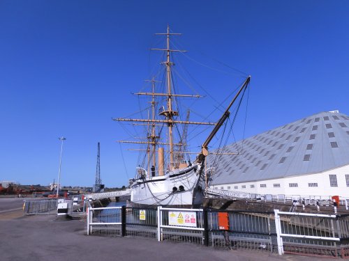 HMS Gannet at Chatham Historic Dockyard