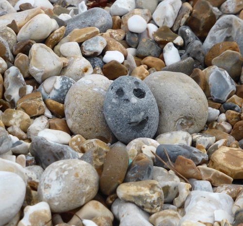 A Happy Little Face on East Wittering Beach!