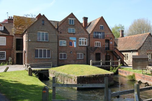 The old mill, Bradfield, now a college building