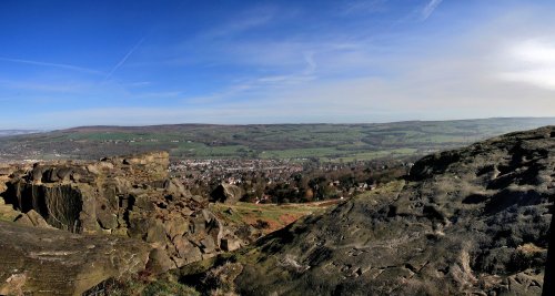 Cow and Calf Rocks Ilkley
