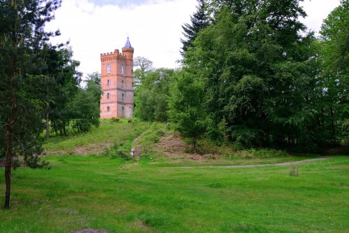 The Gothic Tower in Painshill Park