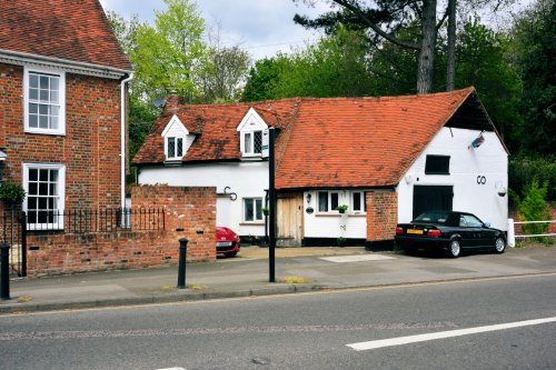Old Cottages at Benham's Corner