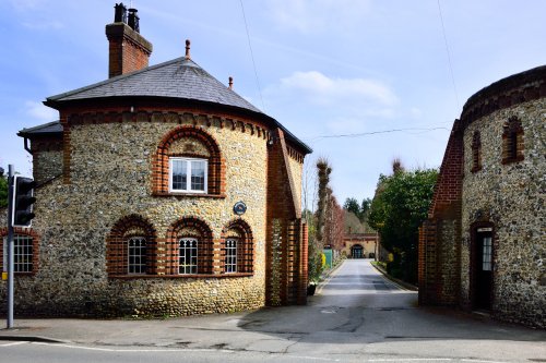 Bishopsgate Lodge & Horsley Court, the Current Entrance to Horsley Towers