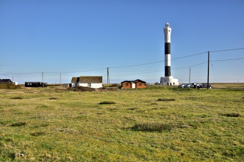 The New Lighthouse at Dungeness in Kent