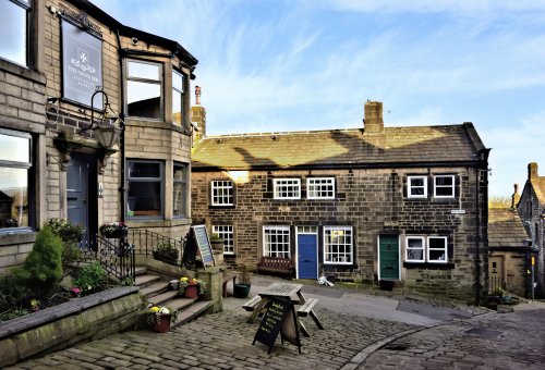 The Cross Inn and Northgate View in Heptonstall