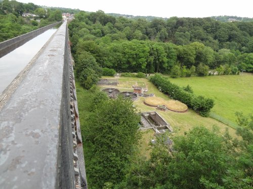 Pontcysyllte aquaduct Wrexham Wales