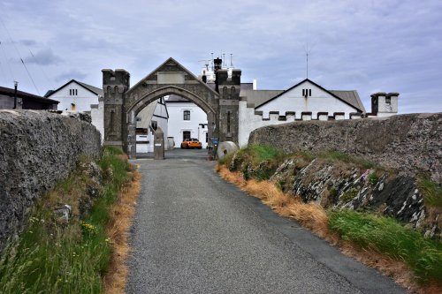 The Entrance to Point Lynas Lighthouse Station, Now Holiday Flats