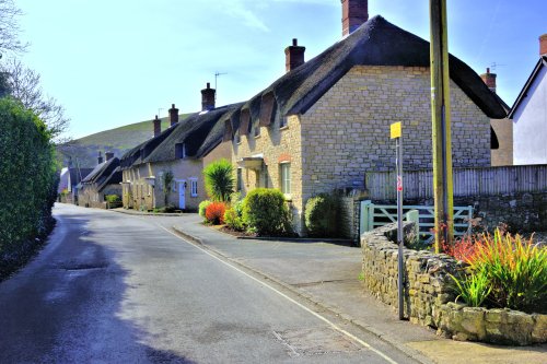 West Lulworth Lower Main Road View