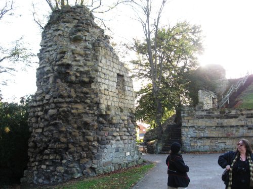 Interior of Pontefract Castle
