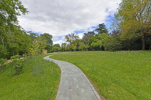 Blenheim Palace Garden, The Churchill Memorial Garden
