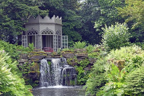 Woolbeding Gardens - Gothic Summer House