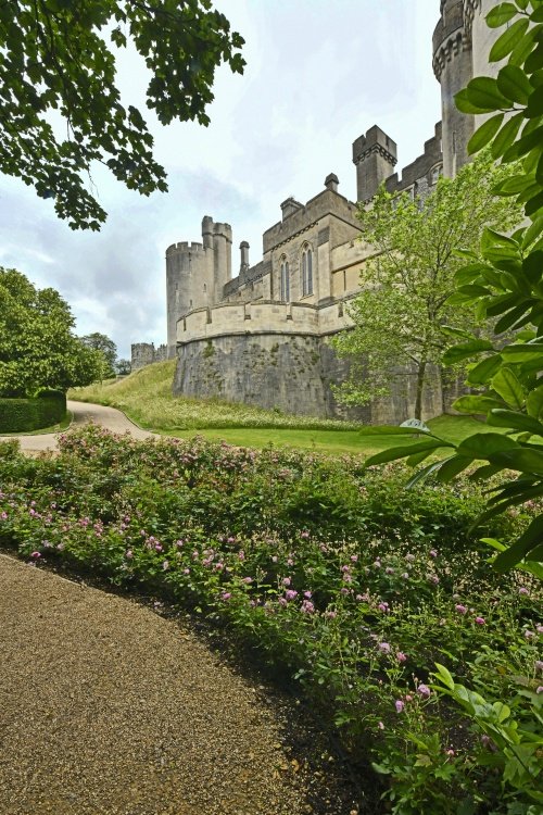 The Rose Garden at Arundel Castle