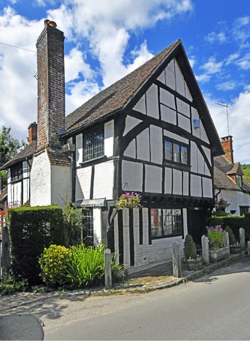 The Village of Shere in Surrey
