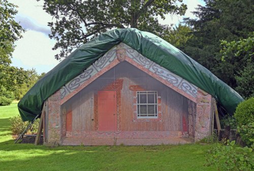 Maori House at Clandon House