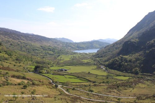 View towards Llyn Gwynant, Snowdonia