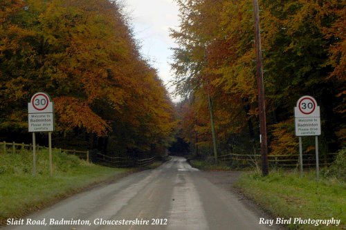 Slait Road, Badminton, Gloucestershire 2012
