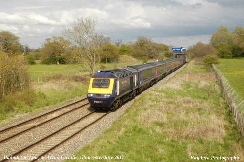 Railway, Badminton Line, Gloucestershire 2012