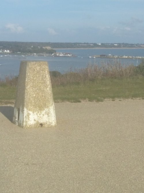 Mudeford Quay from Hengistbury Head, Christchurch