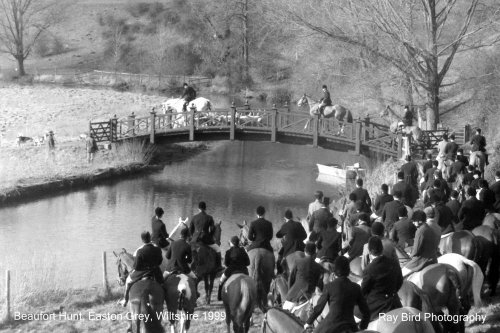 Beaufort Hunt, Easton Grey, Wiltshire 1999
