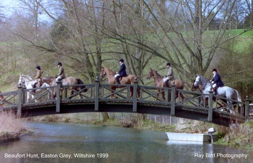 Beaufort Hunt, Easton Grey, Wiltshire 1999