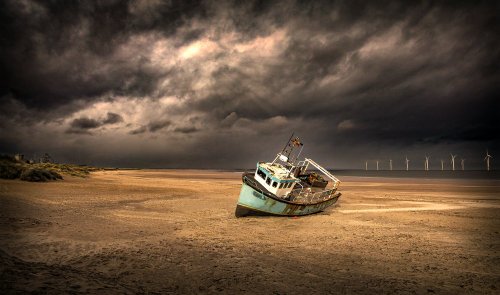 The Approaching Storm - Redcar, North Yorkshire