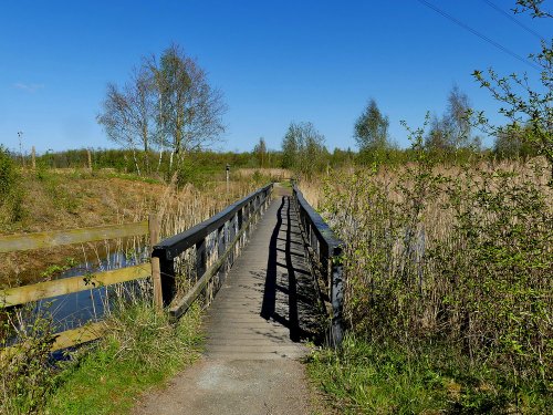 Footbridge RSPB Old Moor