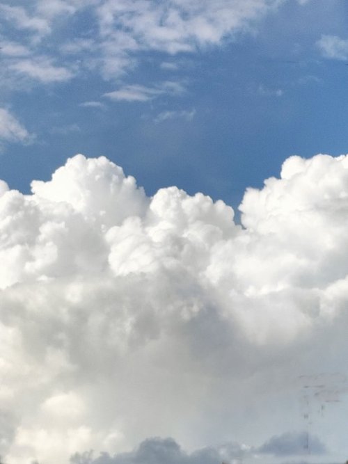 Amazing cumulonimbus clouds over Christchurch!