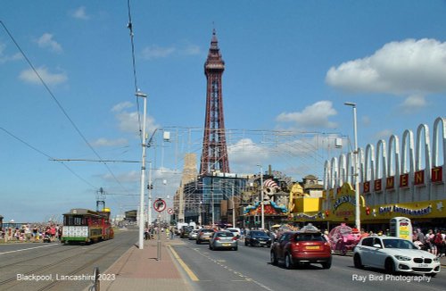 Seafront, Blackpool, Lancashire 2023