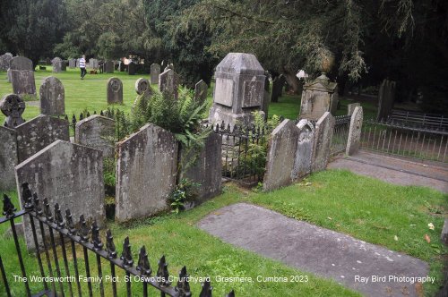 The Wordsworth Family Plot, Grasmere, Cumbria 2023