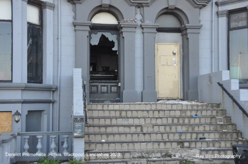 Derelict Hotels, Blackpool, Lancashire 2023