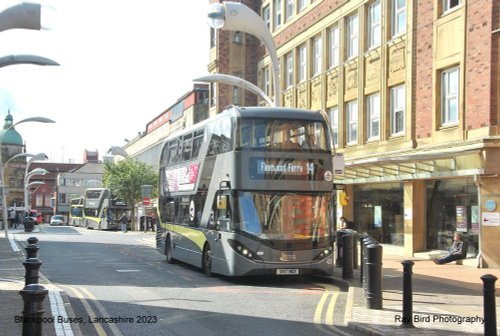 Buses, Blackpool, Lancashire 2023