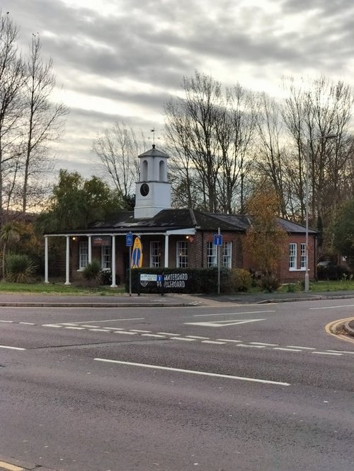 Old historic building near to Christchurch town centre