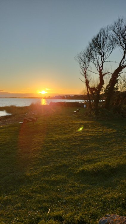 Sunset from Mudeford Quay near Christchurch