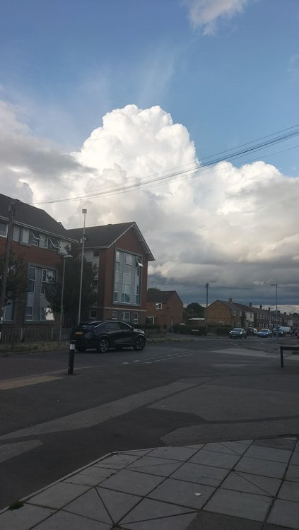 More amazing cumulonimbus cloud over Somerford in Christchurch