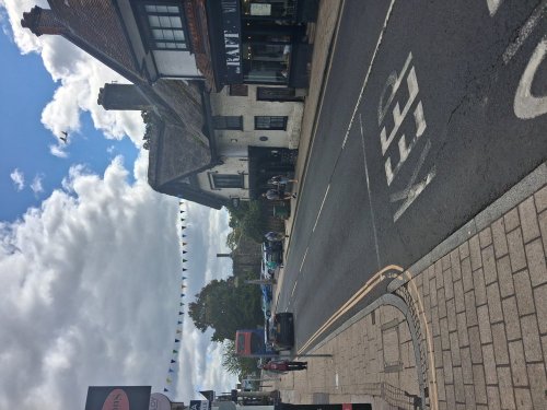 Ancient buildings in the centre of Christchurch