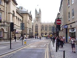 A picture of Bath Abbey Wallpaper