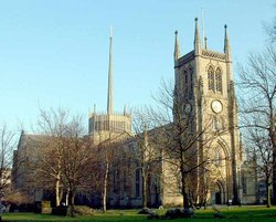Blackburn Cathedral from the West Wallpaper