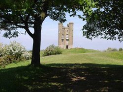 A picture of Broadway Tower and Animal Park Wallpaper