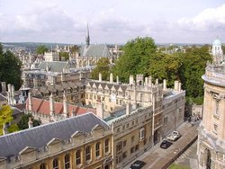 Oxford college buildings Wallpaper