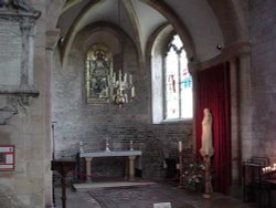 Inside Tewkesbury Abbey Wallpaper