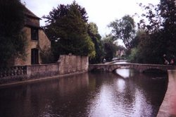 View of Bourton-on-the-Water, The Cotswolds Wallpaper
