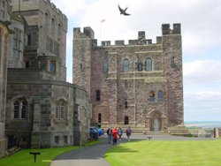 A picture of Bamburgh Castle Wallpaper