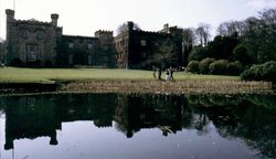 Townley Hall from the east. Wallpaper