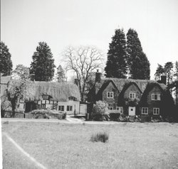 Thatched Cottages Wallpaper