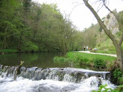 Weir on the River Dove