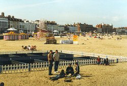 Beach of Weymouth Wallpaper