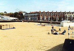 Beach of Weymouth Wallpaper